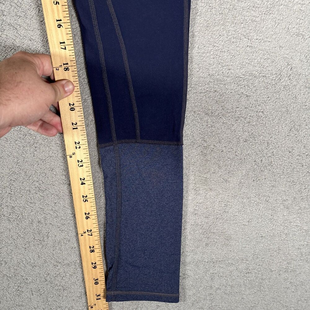 Athleta plié Tight‎ Legging Navy Blue Midrise 929784 Women’s Size Medium - Picture 6 of 13